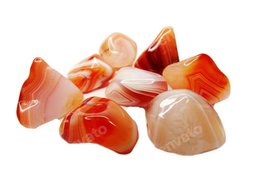 Preview: Botswana Agate Chalcedony Quartz Semigem Geological Mineral Isolated
