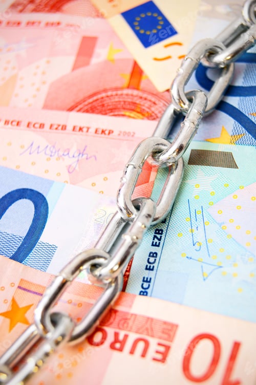 Preview: Chains And Banknote Euro.