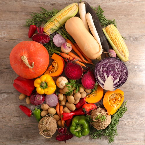 Preview: Selection Of Raw Vegetables