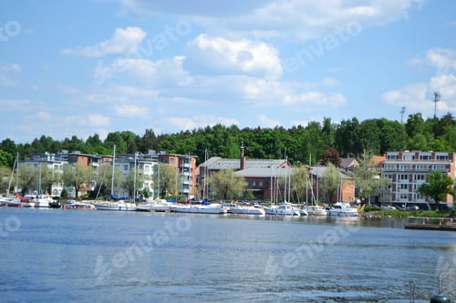 Preview: View Of Lake Saimaa And Town Of Lappeenranta, Finland