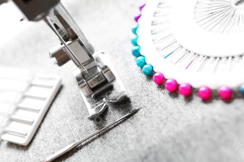 Preview: The Sewing Machine And Needles.