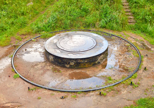 Preview: The Ruins Of Old Artillery Batteries Of Krasnaya Gorka In Leningrad Region, Russia.