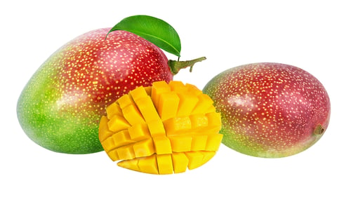 Preview: Mango Fruit Isolated On White Background