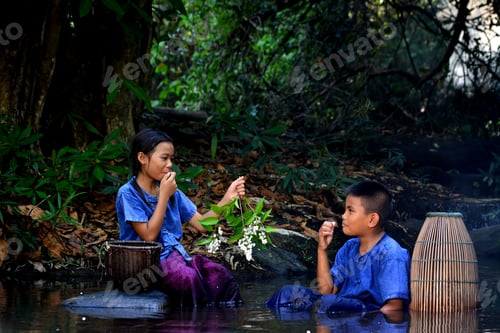 Preview: Asian Rural Children In Thailand