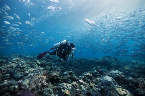 Preview: Diver Underwater