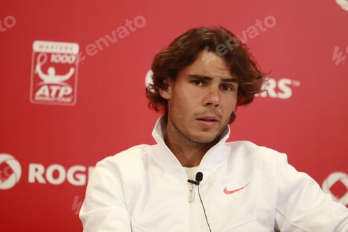 Preview: Toronto- August 13: Rafael Nadal Gives An Interview In Press Conference After He Won A Tournament