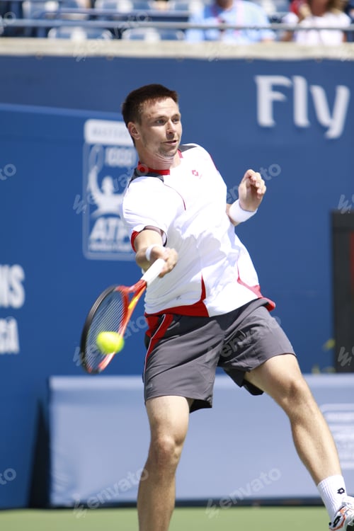 Preview: Toronto: August 12. Robin Soderling Plays Against David Nalbandian In The Rogers Cup 2010 On August