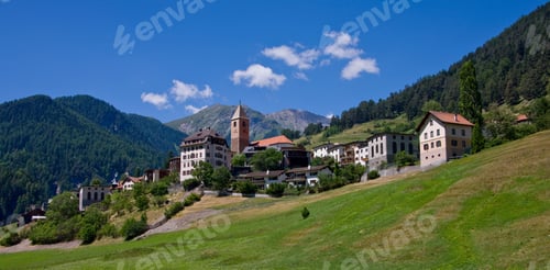 Preview: Ramosch, Lower Engadine, Grisons, Switzerland