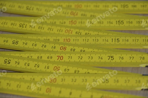 Preview: Close Up Of Folding Ruler