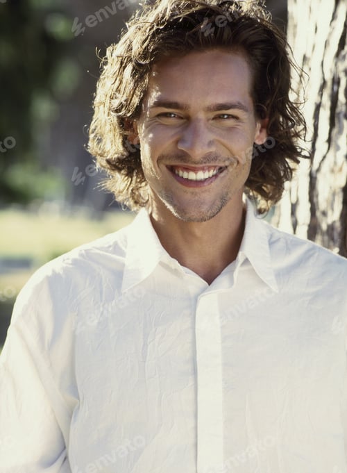 Preview: Portrait Of Young Man Outdoors