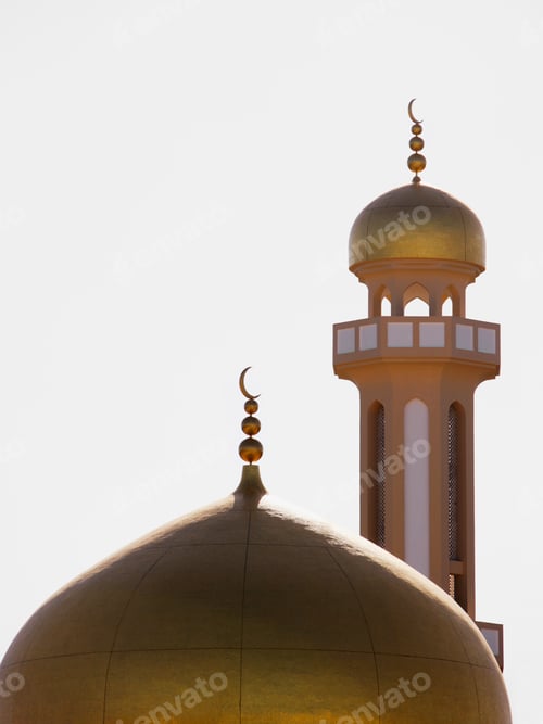 Preview: Minaret And Cupola Of Mosque Of Sohar, Al Batinah Region, Oman