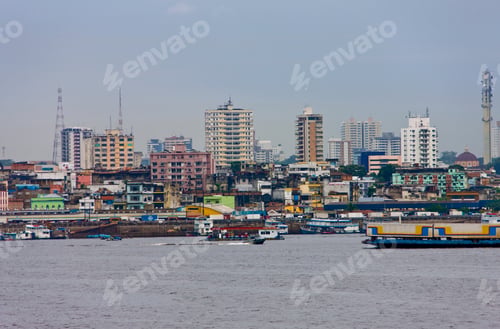 Preview: Harbor Of Manaus, Amazonas, Amazon River, Brazil