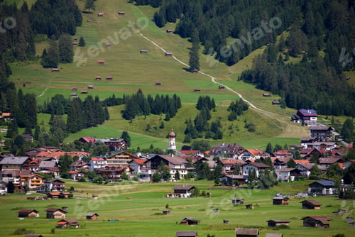 Preview: View From Lermoos To Ehrwald, Tyrol, Austria