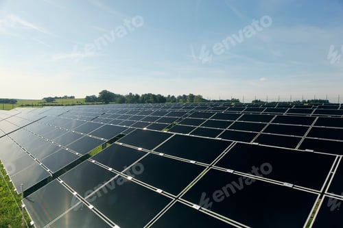 Preview: Photovoltaic Power Plant In Rott, Bayern, Germany