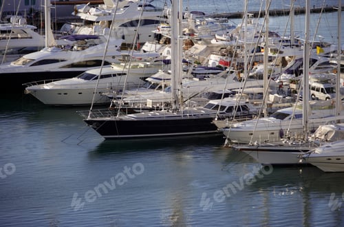 Preview: Yachts At The Marina Of Palma De Mallorca, Spain