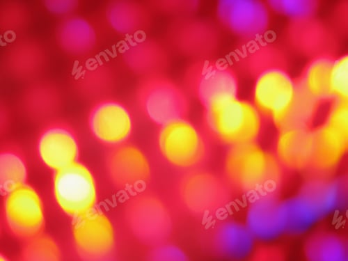 Preview: An Abstract Image Of Purple, Pink And Yellow Lights