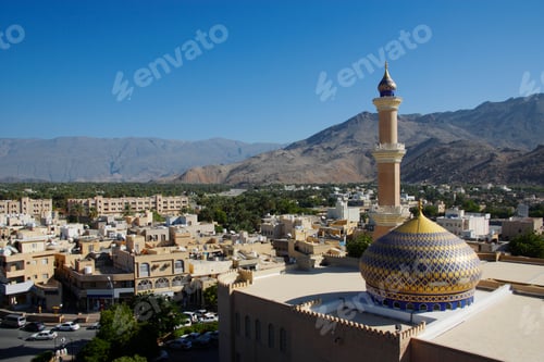 Preview: View From Fortress Over Nizwa, Ad Dakhiliyah, Oman