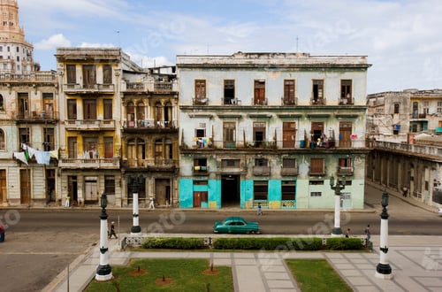 Preview: Dilapidated Residential Housing, Havana, Cuba