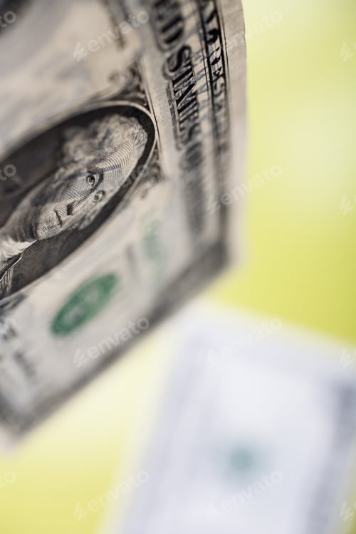 Preview: Close Up Of Us Paper Currency