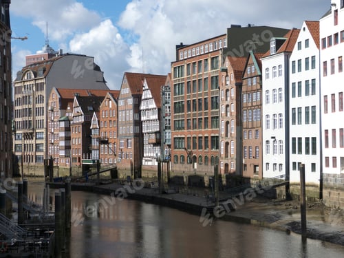 Preview: Speicherstdt, Warehouse District, Redevelopment On River Elbe, Hamburg, Germany