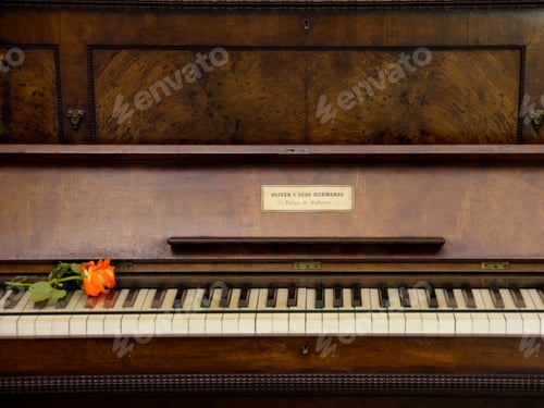 Preview: Piano Of Frederic Chopin At The Real Cartuja De Valldemossa, Mallorca, Spain
