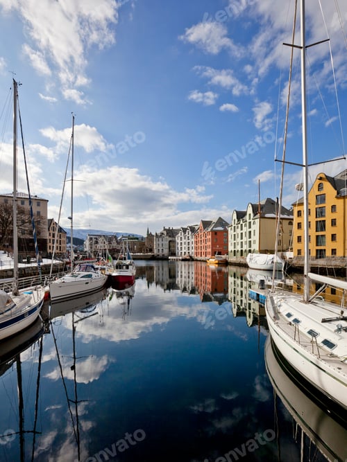 Preview: View To Alesund, More Og Romsdal County, Norway