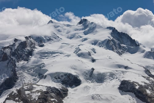 Preview: View From Gornercrest, Zermatt, Valais, Switzerland, Europe