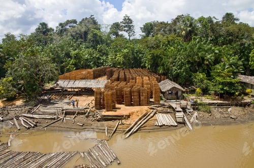 Preview: Lumber Industry At Breves Channels, Brazil