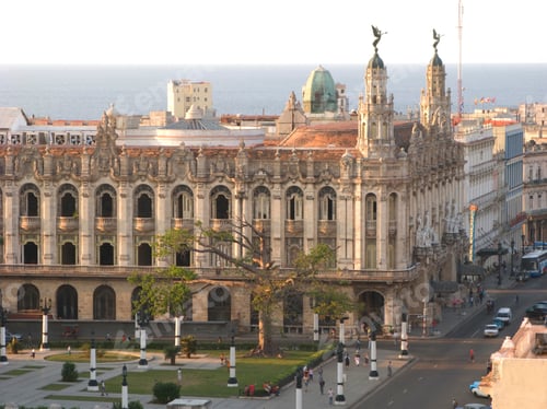 Preview: View From Hotel Saratoga To Grand Teatro De La Habana, Havana, Cuba