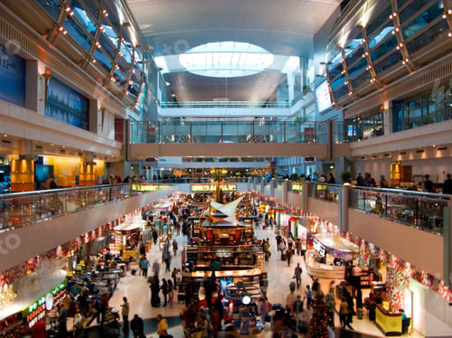 Preview: Check-In Area And Duty Free Shops Of Dubai International Airport