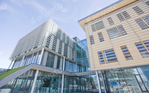 Preview: Exterior Of Ecologically Sustainable Business Realty, Hoofddorp, Netherland
