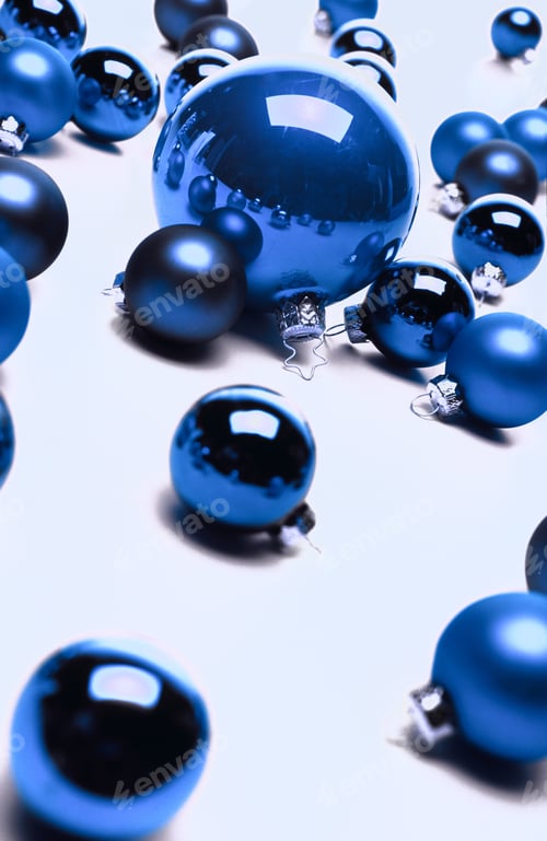 Preview: Detail View Of Christmas Ornaments