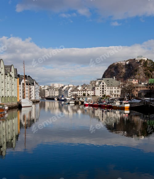 Preview: View To Alesund, More Og Romsdal County, Norway