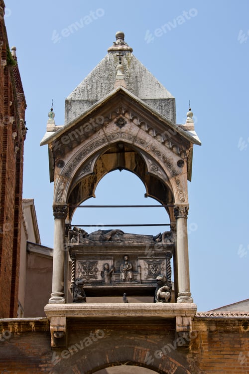 Preview: Sarcophagus Of Guglielmo Da Castelbarco At Chiesa Di Sant'Anastasia, Verona, Veneto, Italy