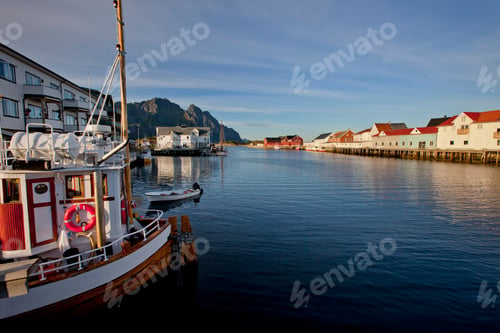 Preview: View To Henningsvaer, Lofoten, Nordland, Norway