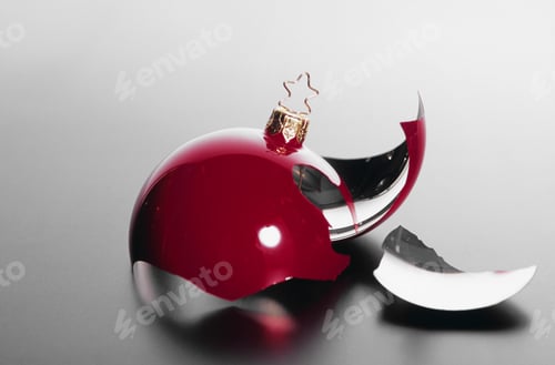 Preview: Detail View Of Christmas Decorations In A Bowl