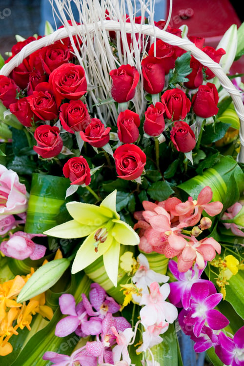 Preview: Bouquets At Binh Tay Market, Ho Chi Minh City, Saigon, Vietnam
