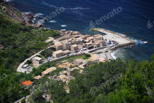 Preview: View To Port De Valldemossa, Mallorca, Spain