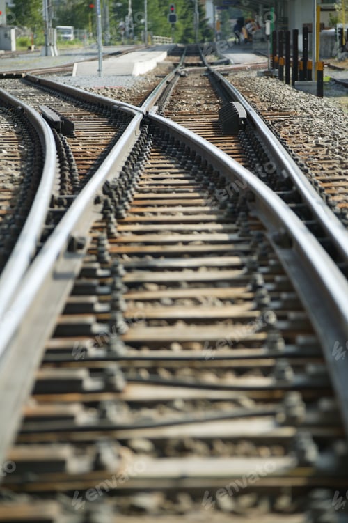 Preview: Close Up Of Train Tracks