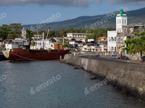 Preview: View To Moroni, Grand Comore Island, Ngazidja, Comores, Africa
