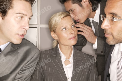 Preview: View Of Businessmen And A Businesswoman In A Conference