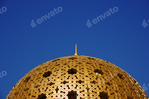 Preview: Golden Cupola Of A Pavilion At Muttrah, Muscat, Oman