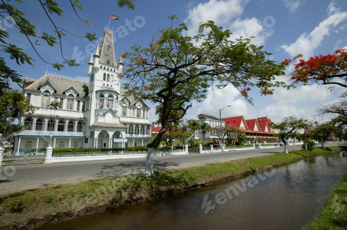 Preview: View Of City Hall, Georgetown, Guyana
