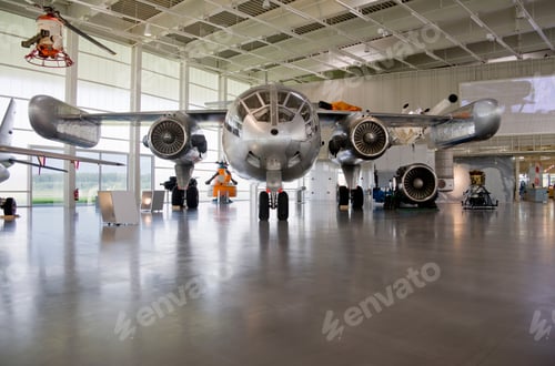Preview: A Plane On Show At The Dornier Museum, Friedrichshafen, Baden-Wurttemberg, Germany