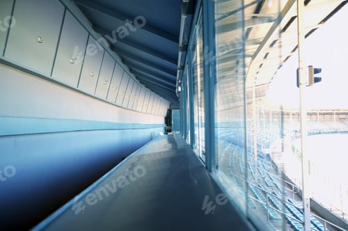 Preview: View Of An Empty Hallway
