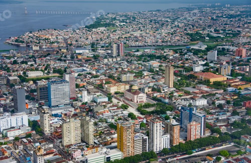 Preview: Aerial View Of Manaus, Amazonas, Amazon River, Brazil