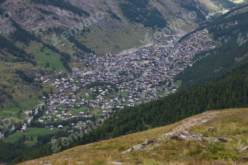 Preview: View To Zermatt, Valais, Switzerland, Europe