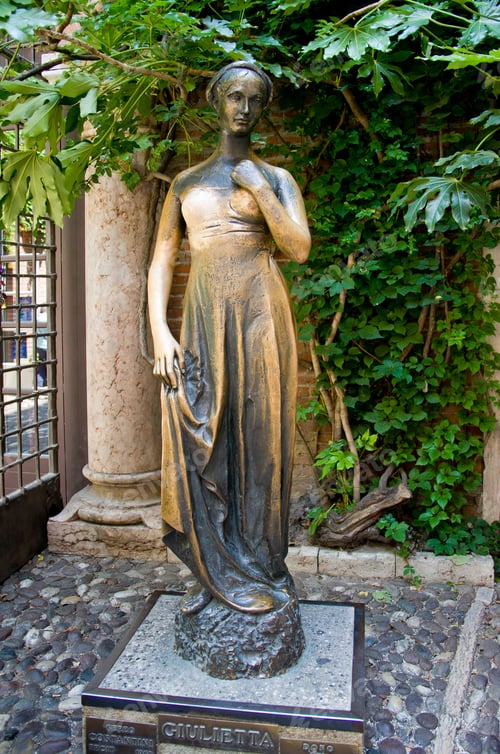 Preview: Bronze Statue Of Juliet, Juliet'S House, Casa Di Giulietta, Verona, Veneto, Italy
