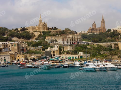 Preview: View To Mgarr, Gozo, Malta