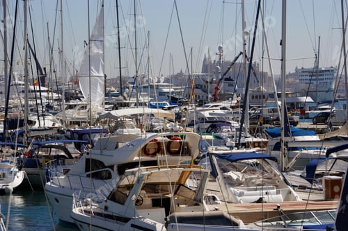 Preview: Yachts At The Marina Of Palma De Mallorca, Mallorca, Spain